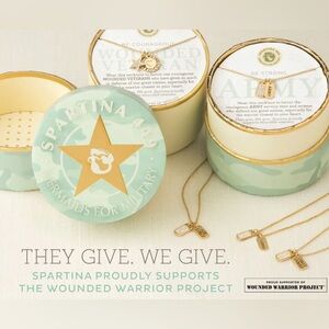 Spartina 449 Gold Coast Guard Necklace NWT